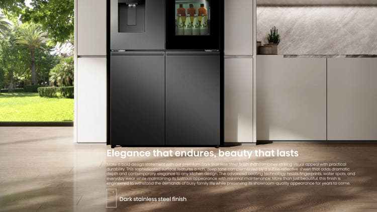 Hisense H820FSB-IMV PureView Series 601L Multi Door Refrigerator