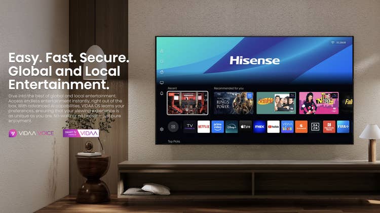 Hisense Real MiniLED 85U7Q PRO 85″ 165Hz 240HSR TV