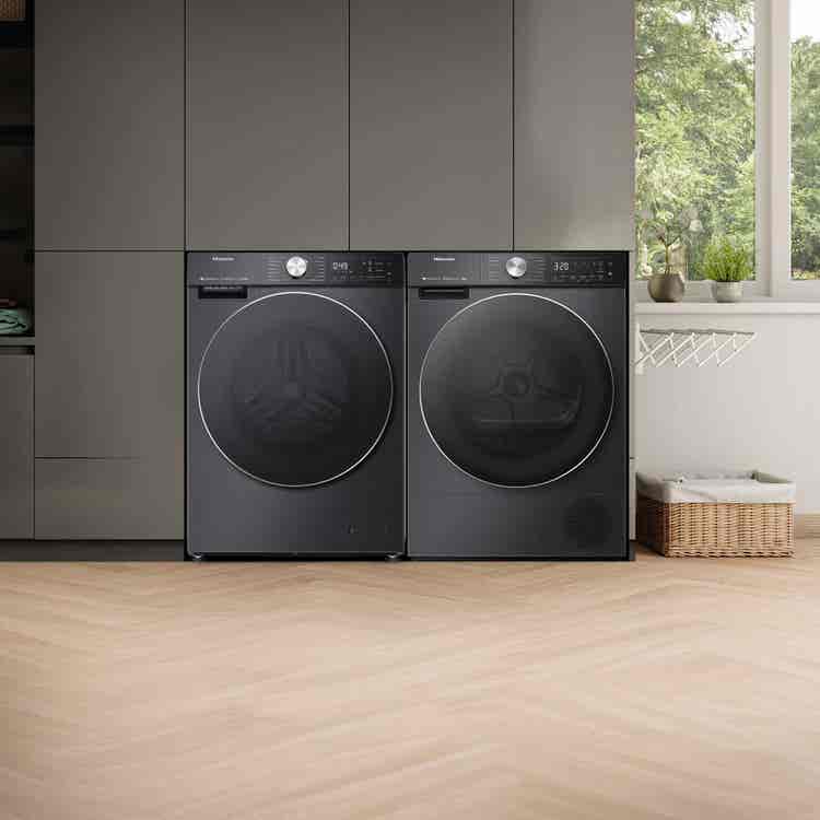 Hisense WF5S1245BB | 5S Series 12kg Premium Black Front Loader