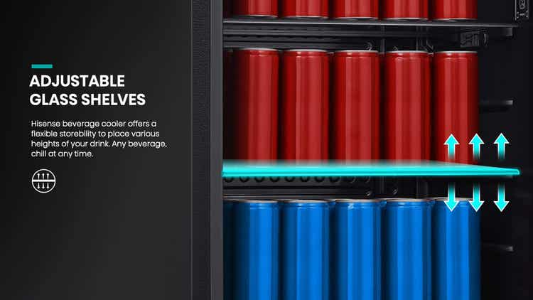 Hisense H125BC Beverage Cooler