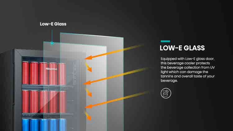 Hisense H125BC Beverage Cooler