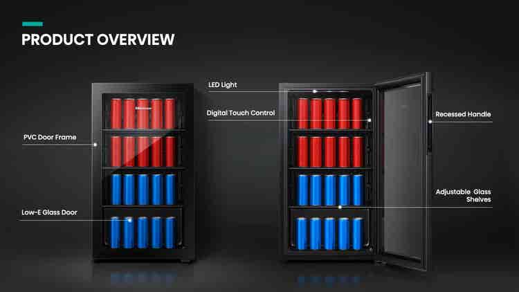 Hisense H125BC Beverage Cooler