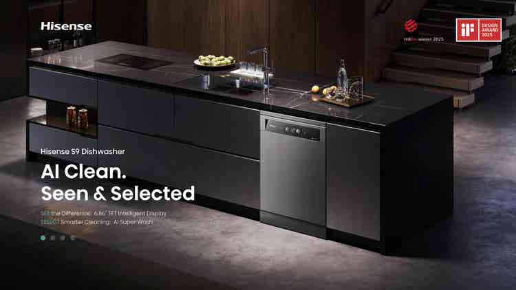 Hisense H15DWTFT 15 Place Dishwasher