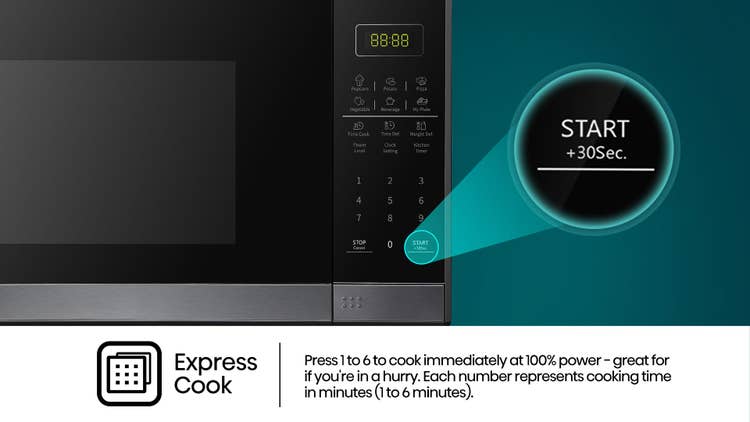 Hisense H37MOBS5X 37L Black Microwave