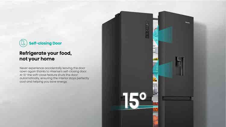 Hisense H800SB-WD (Side By Side) Refrigerator