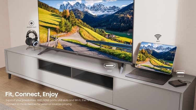 Hisense 32A4S 32″ Direct LED 2K Smart TV