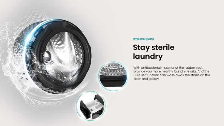 Hisense WD3S1042BB 10kg/6kg Front Loader Washer Dryer