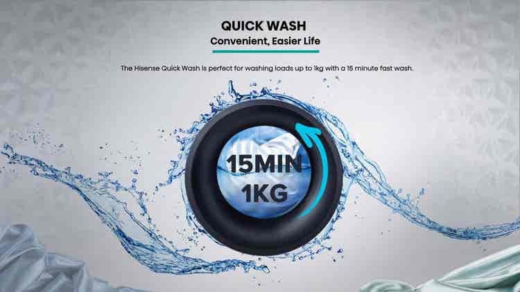 Hisense WFVC6010T 6kg Front Loader Washing Machine